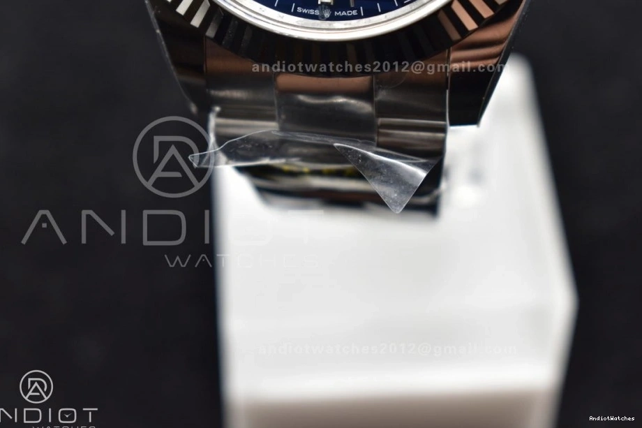 Oyster Textured 904L 41 Blue DateJust 637 TimelessDesign 126334 Clean On Steel 1:1 Best VR Dial Edition Bracelet 0323